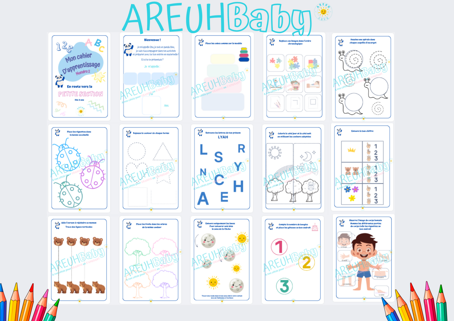 Mon livret d'activités - En route vers la petite section Numéro 2 - Des 3 ans