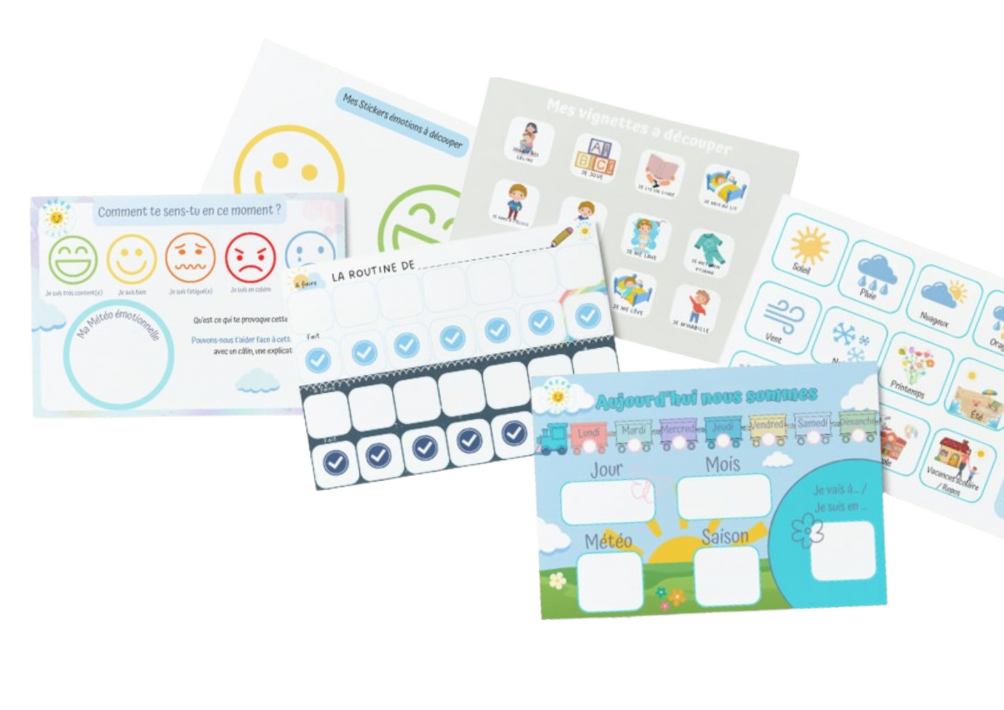 Pack Routine et émotions - Je deviens autonome