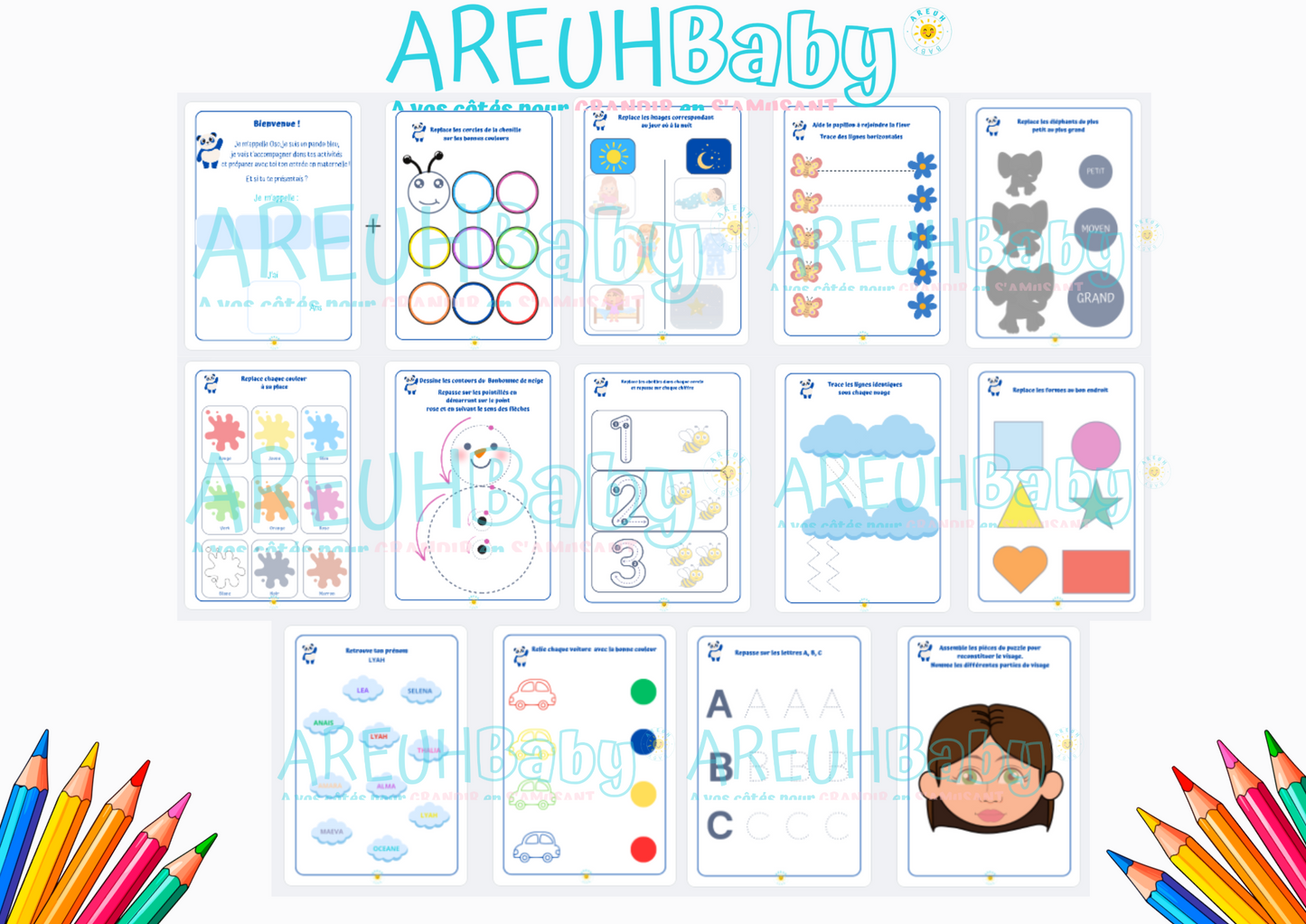 Mon livret d'activités - En route vers la petite section Numéro 1 - Des 3 ans