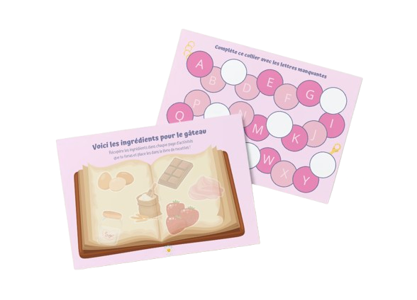 Mon livret d'activités - Princesse - dès 3 ans