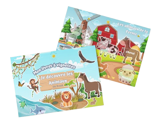 Je découvre les animaux - imagier des 18 mois