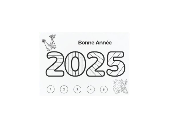 Coloriage 2025