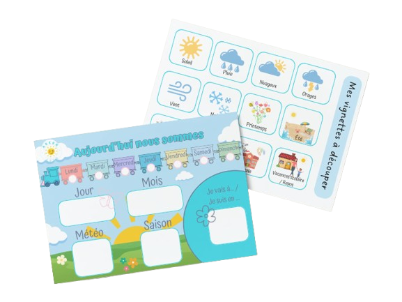 Quel jour sommes-nous ? J'apprends à me repérer dans le temps