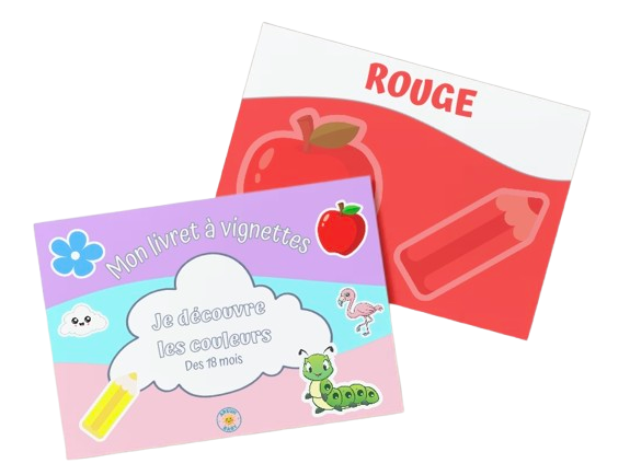 Je découvre les couleurs livret des 18 mois