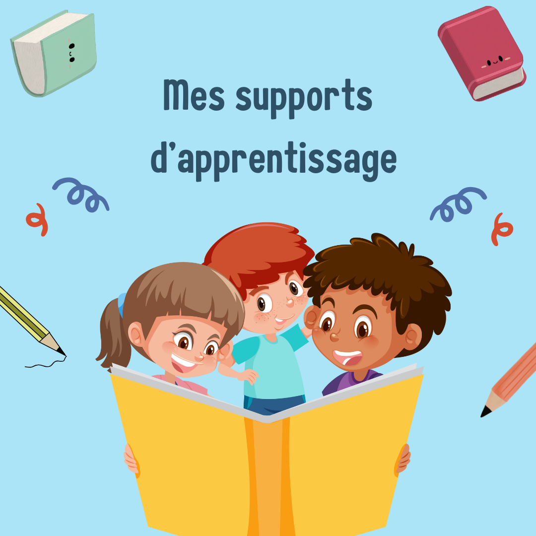Mes supports d'apprentissage