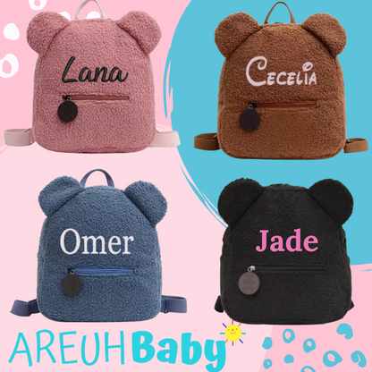 Mon premier sac à dos ourson personnalisé