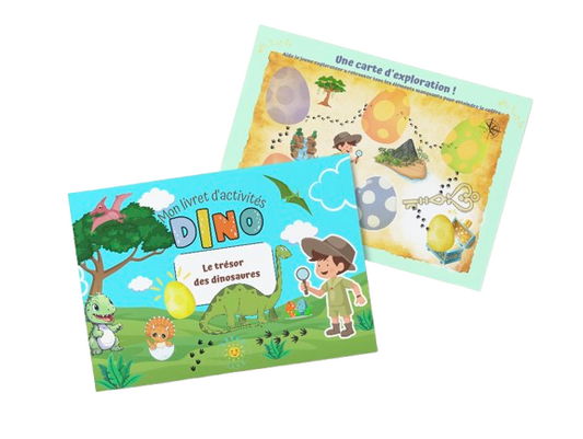 Mon livret d'activités - Le trésor des Dinosaures