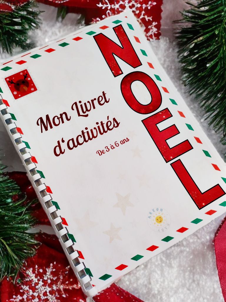 Mon premier livret d'activités de Noel - 3 à 6 ans